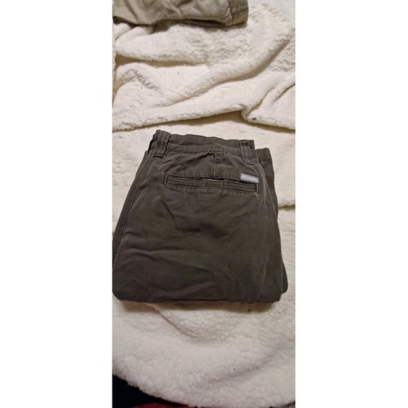 Columbia Omni-Shade Olive hiking outdoor pants multi pockets mens size 36x30‎ - Picture 1 of 8